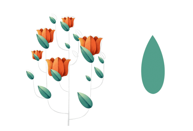 丢掉手绘板四步原创顶级扁平噪点插画