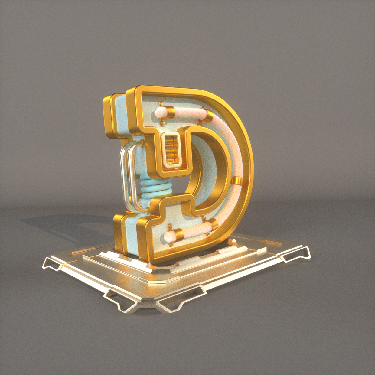 c4d字母练习