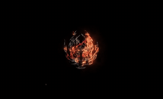 ae-logo燃烧飘散效果制作