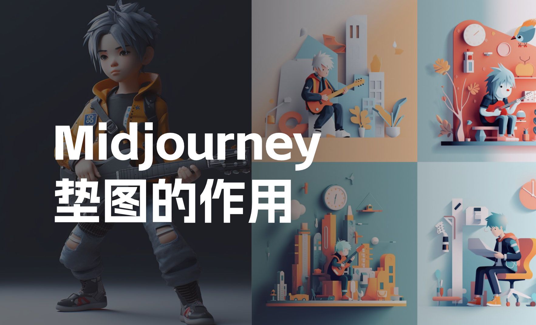 Midjourney-垫图的作用