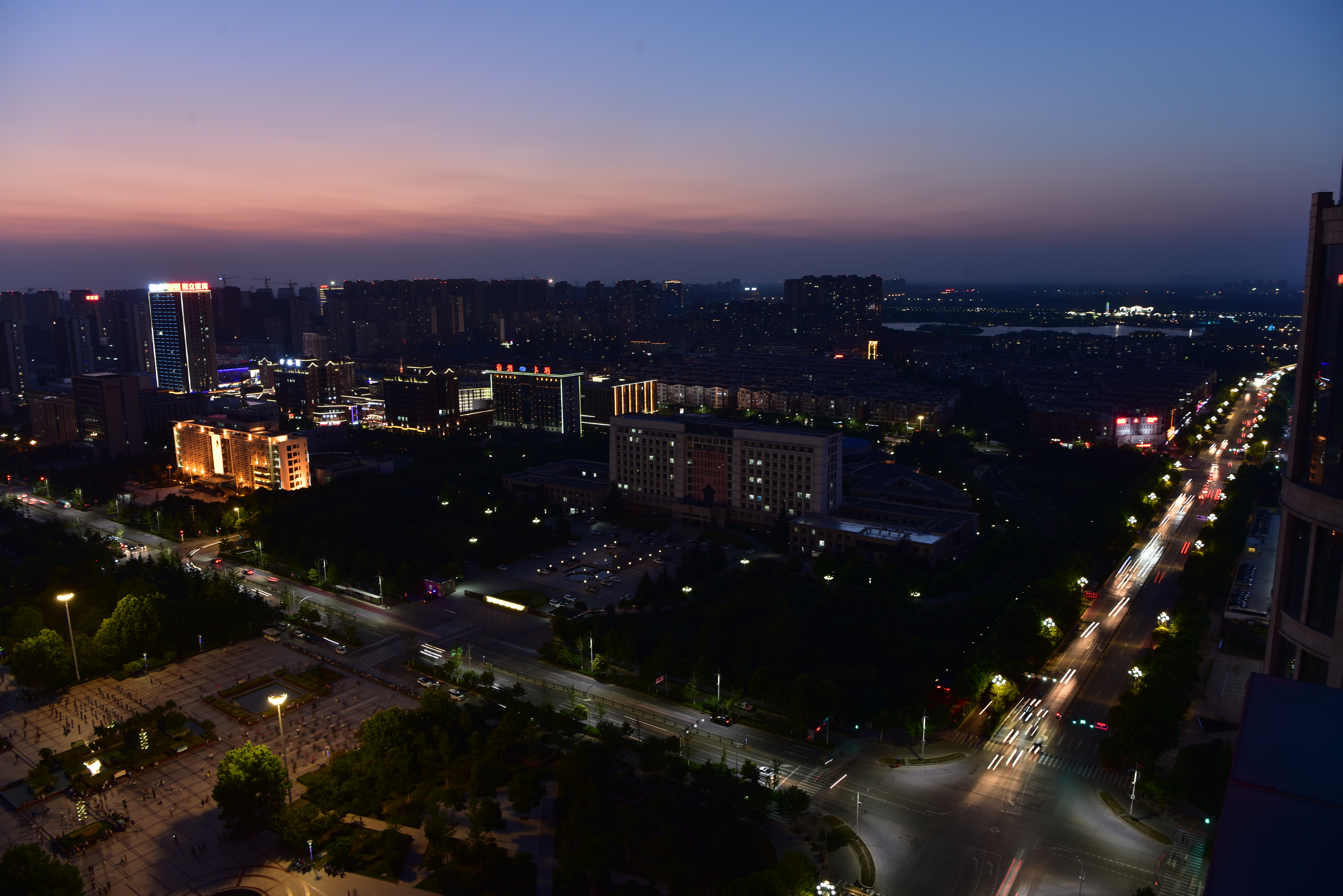 宿州的夜景