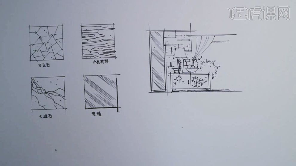 不同材质的表现技法之马克笔- 虎课网