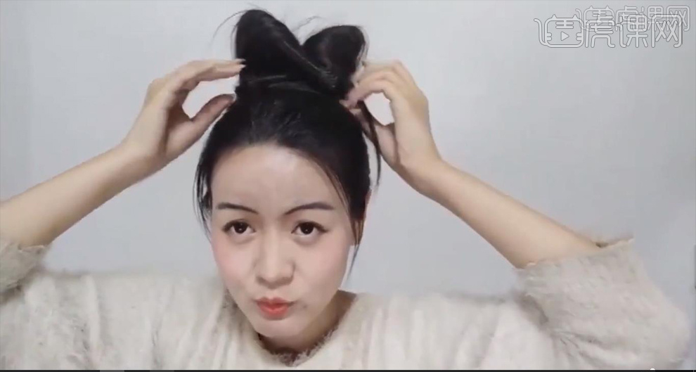 唐朝武周交心髻发型教程图文教程
