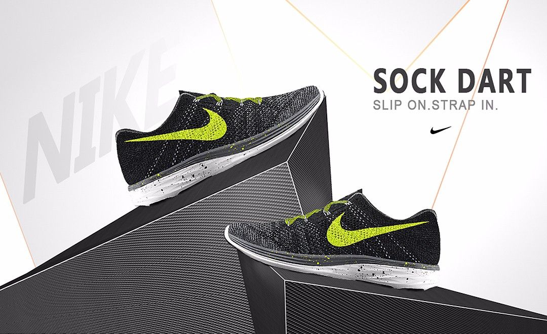 c4d-ps-运动鞋nike海报