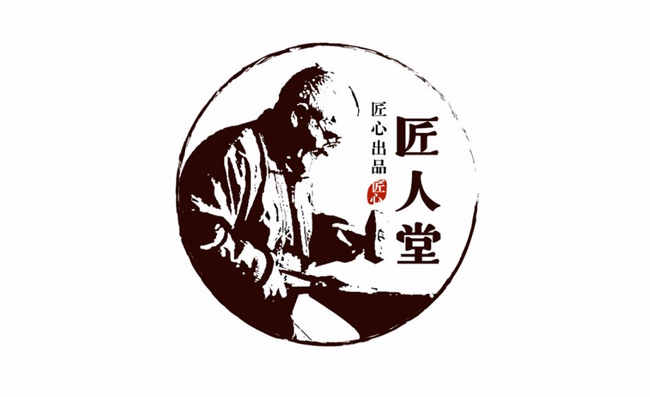 ai ps-匠人堂logo案例 - 品牌设计教程 - 虎课网