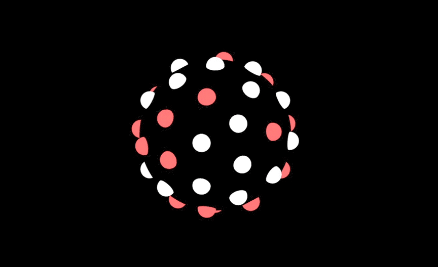 c4d-运动图形动画-小球旋转