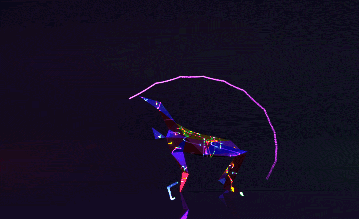 c4d ae-炫彩骨骼动画