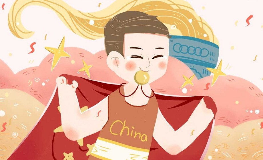 sai-板绘插画-运动会胜利时刻