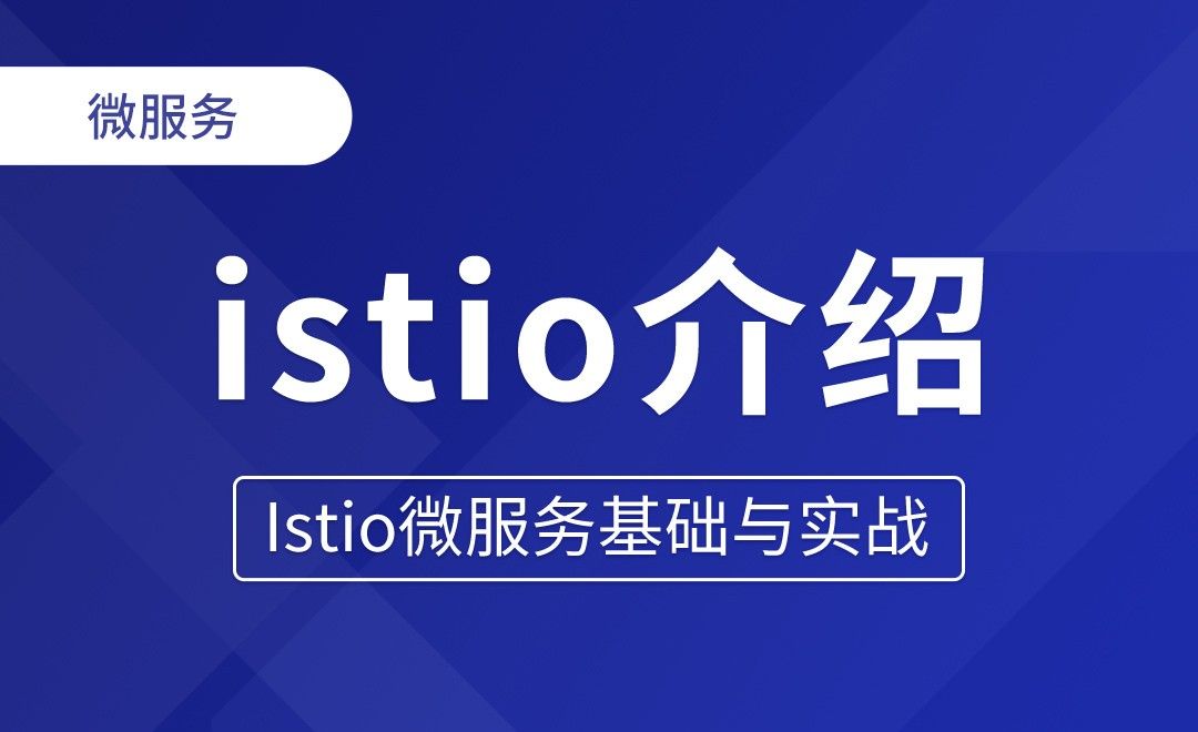 istio是什么 - Istio微服务基础与实战