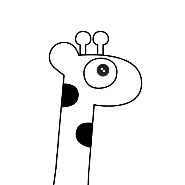 学设计的长颈鹿。