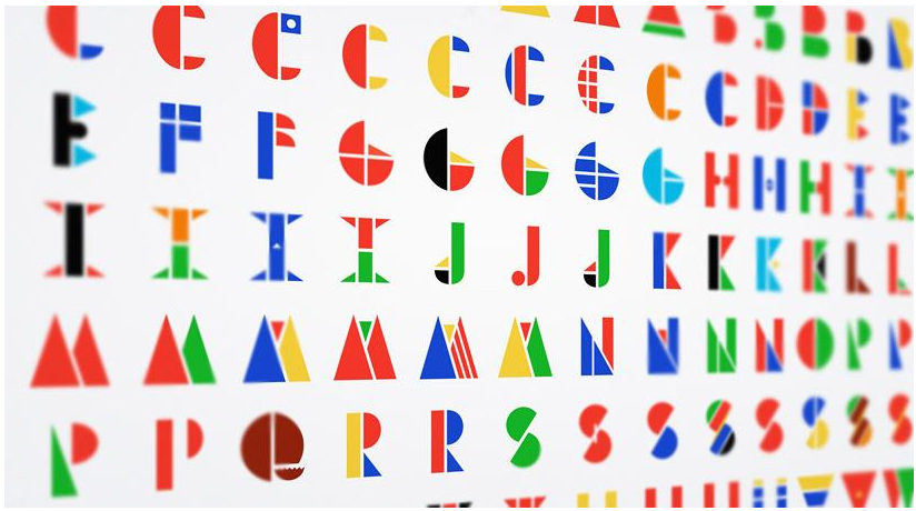 真不戳我用三角形设计了一幅海报