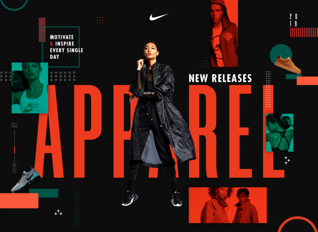 在设计界,nike同样是王者-虎课网