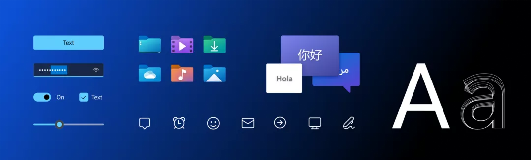Windows 11全新设计语言Fluent,引领设计新趋势 -虎课网