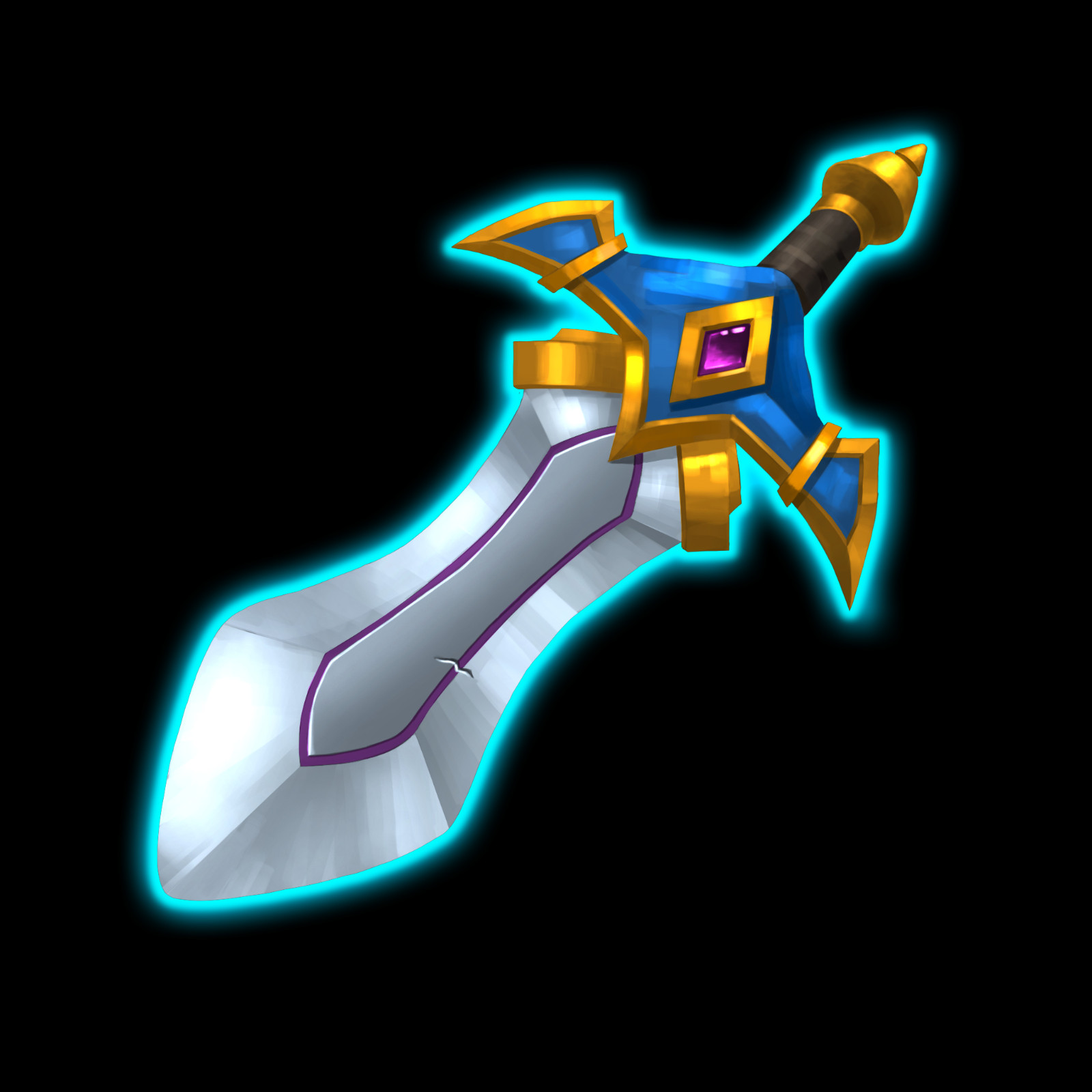 cg原画q版装备ui冷兵器设计(三)细画来源于此课程讲师:f2019-01-28 13