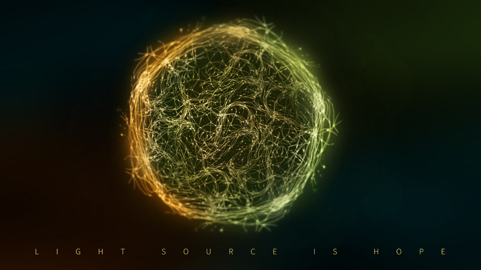 ai ps-网状科幻发光球体