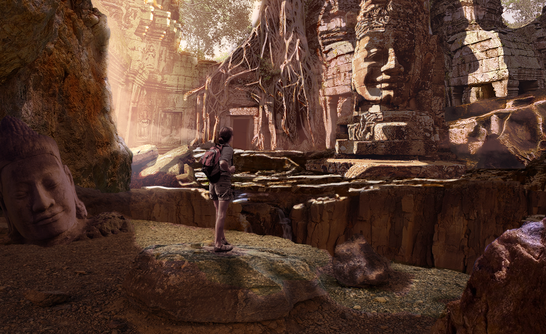 ps-古迹探险-大型图像合成-调色(下集)来源于此课程讲师:设计狗2019