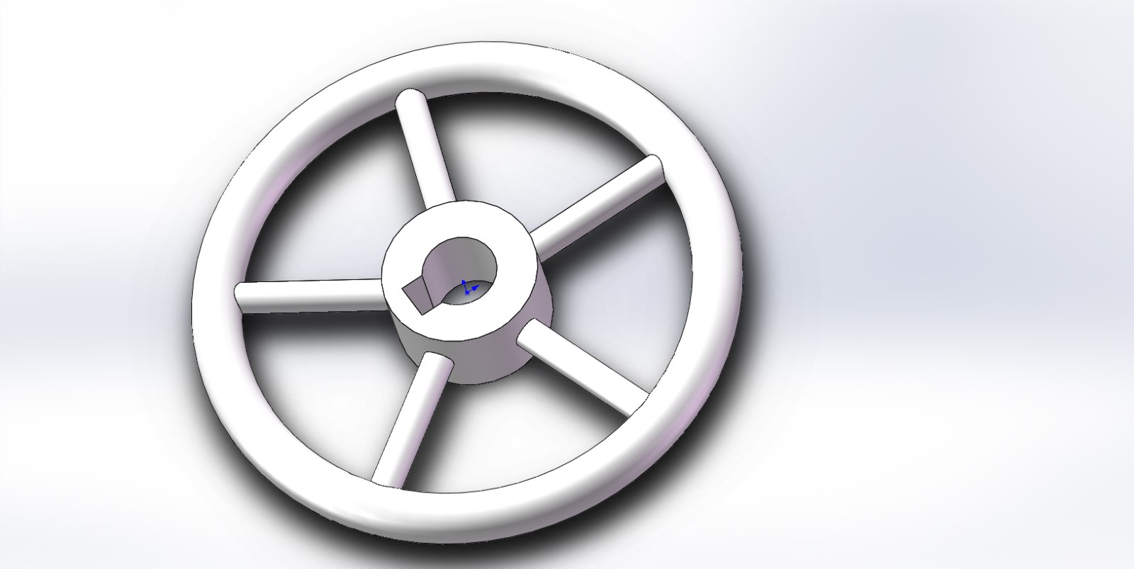 sw-手轮建模案例