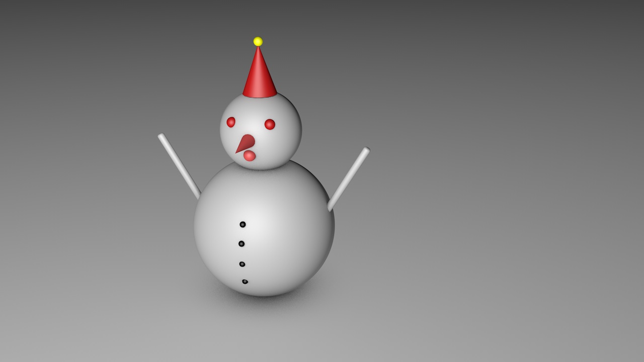 简简单单的球体也能组合多种多样的东西.