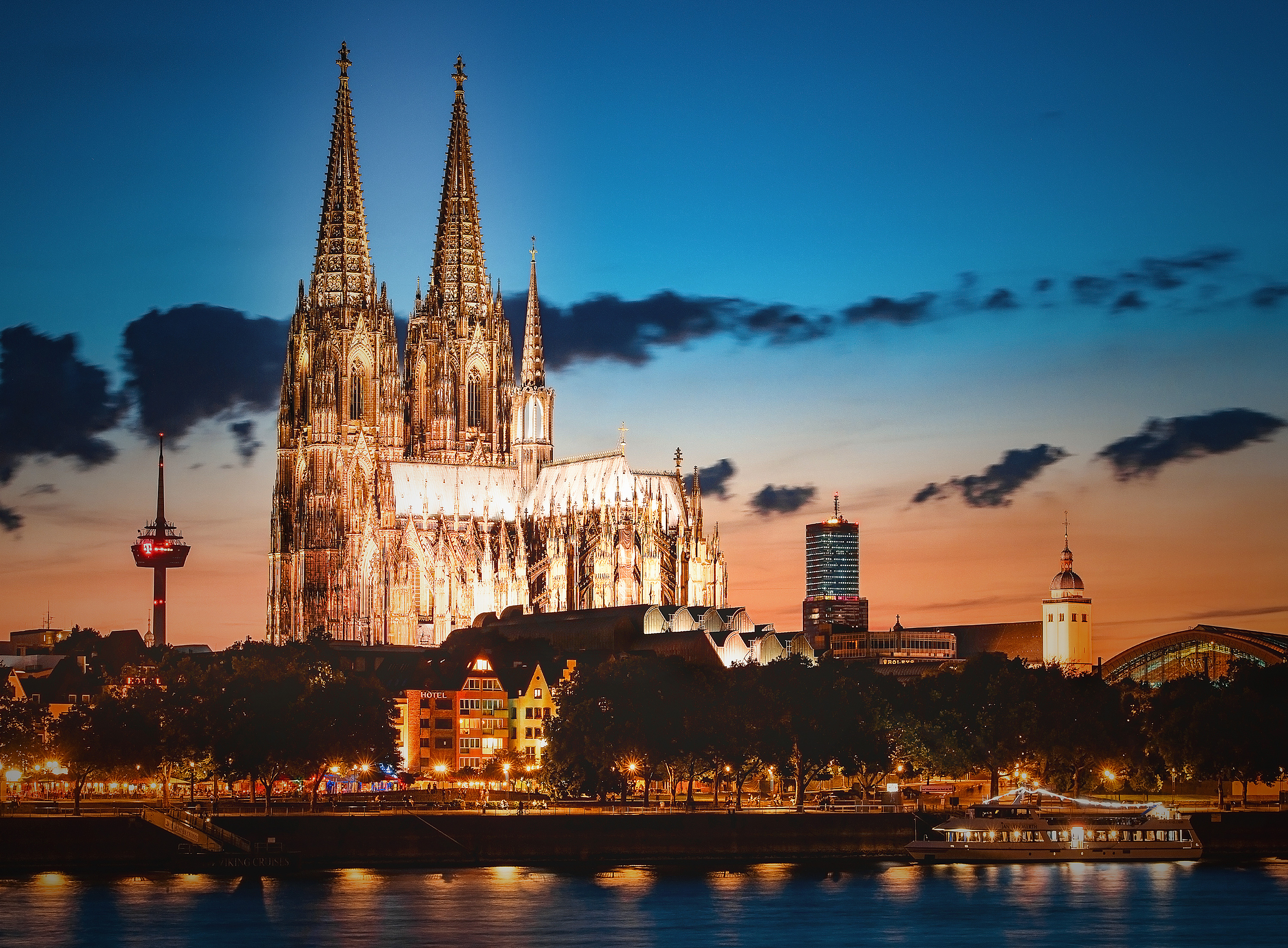 ps-梦幻城市夜景教程