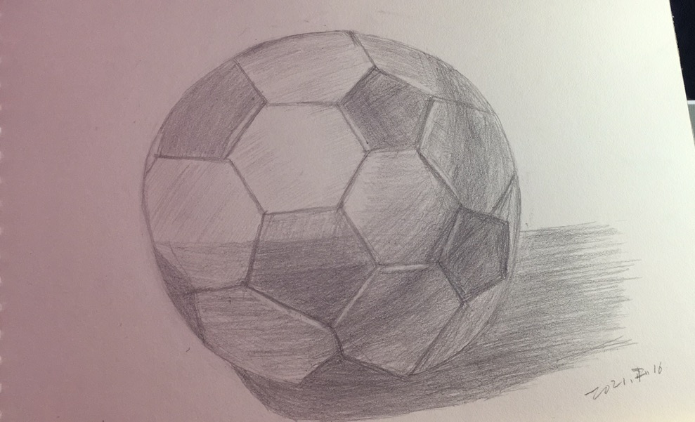 足球精微素描图片