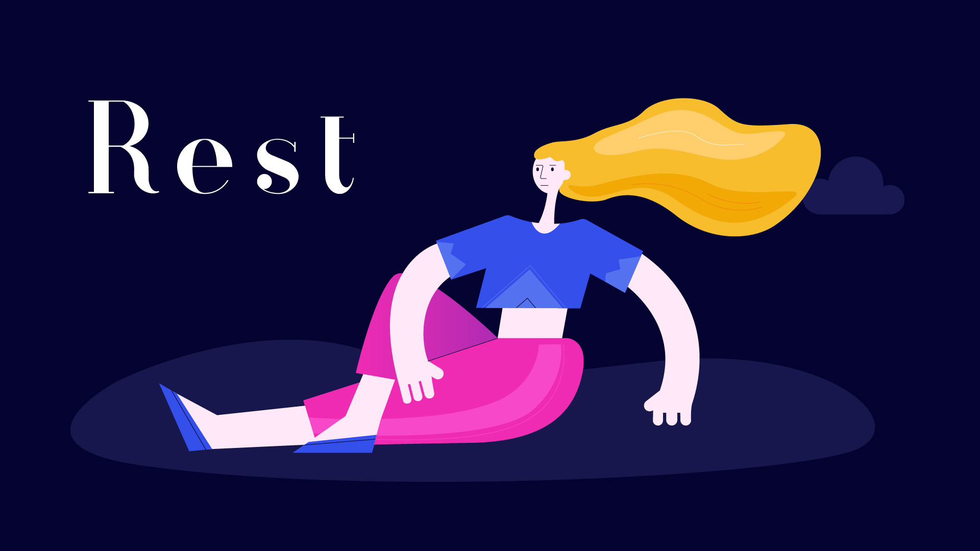 ai-扁平风潮流人物-跳跃 - 绘画插画教程_ai(cc2017) - 虎课网