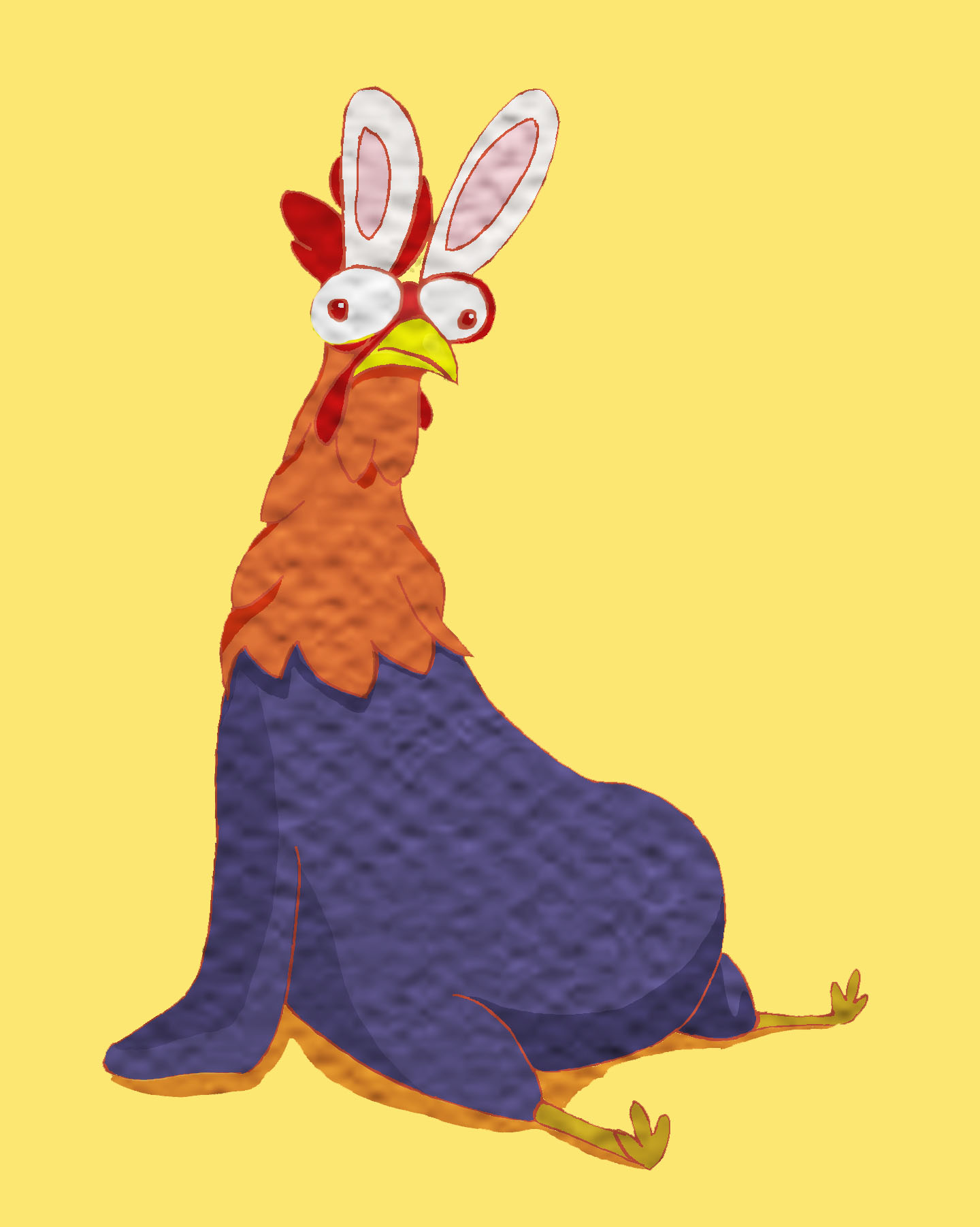 ps-板绘-动物类形象闪屏-渐变的应用-零基础商业插画实战课