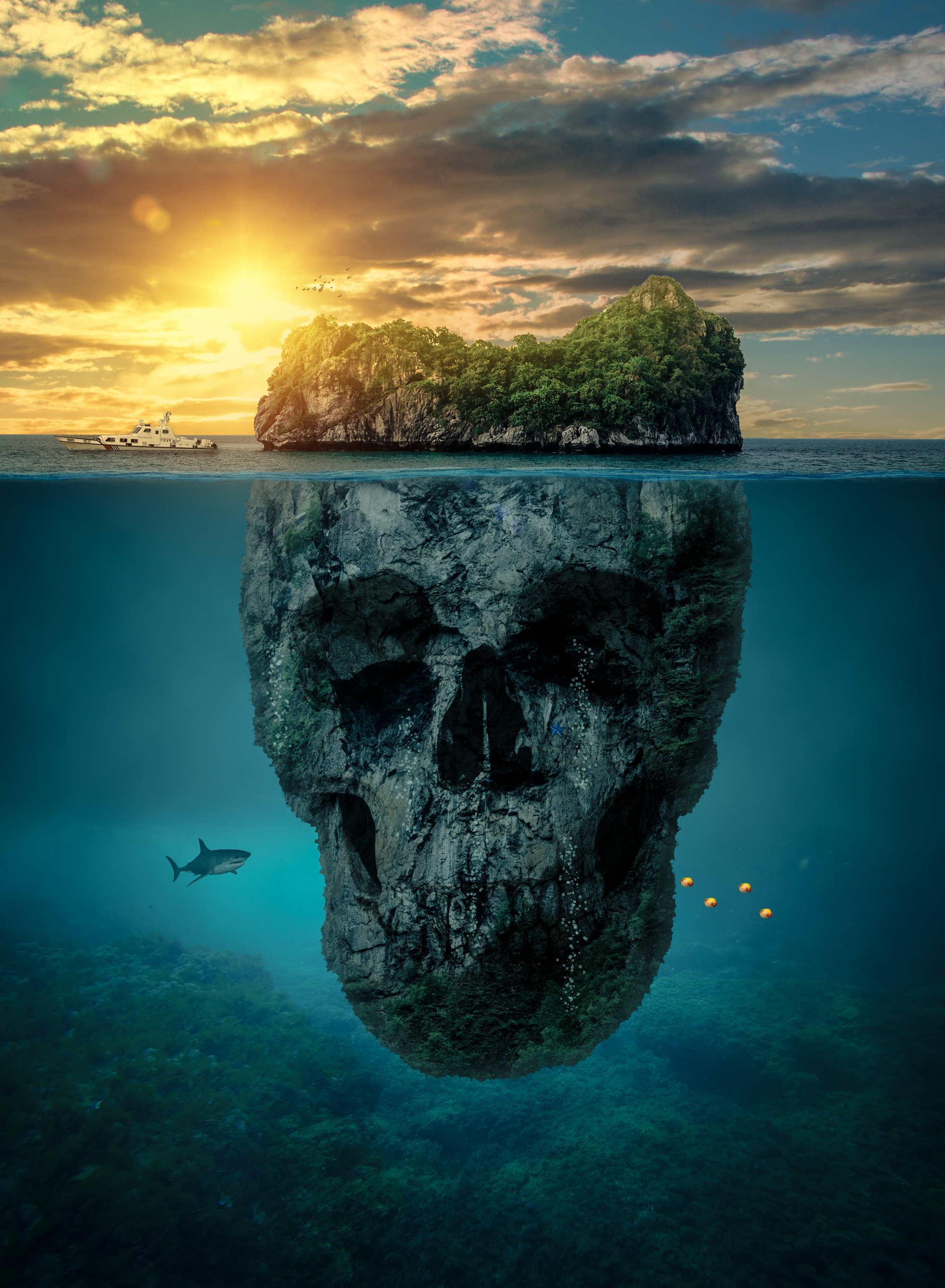 ps-水下骷髅岛合成来源于此课程讲师:andrei-psdbox2021-07-04 13:09