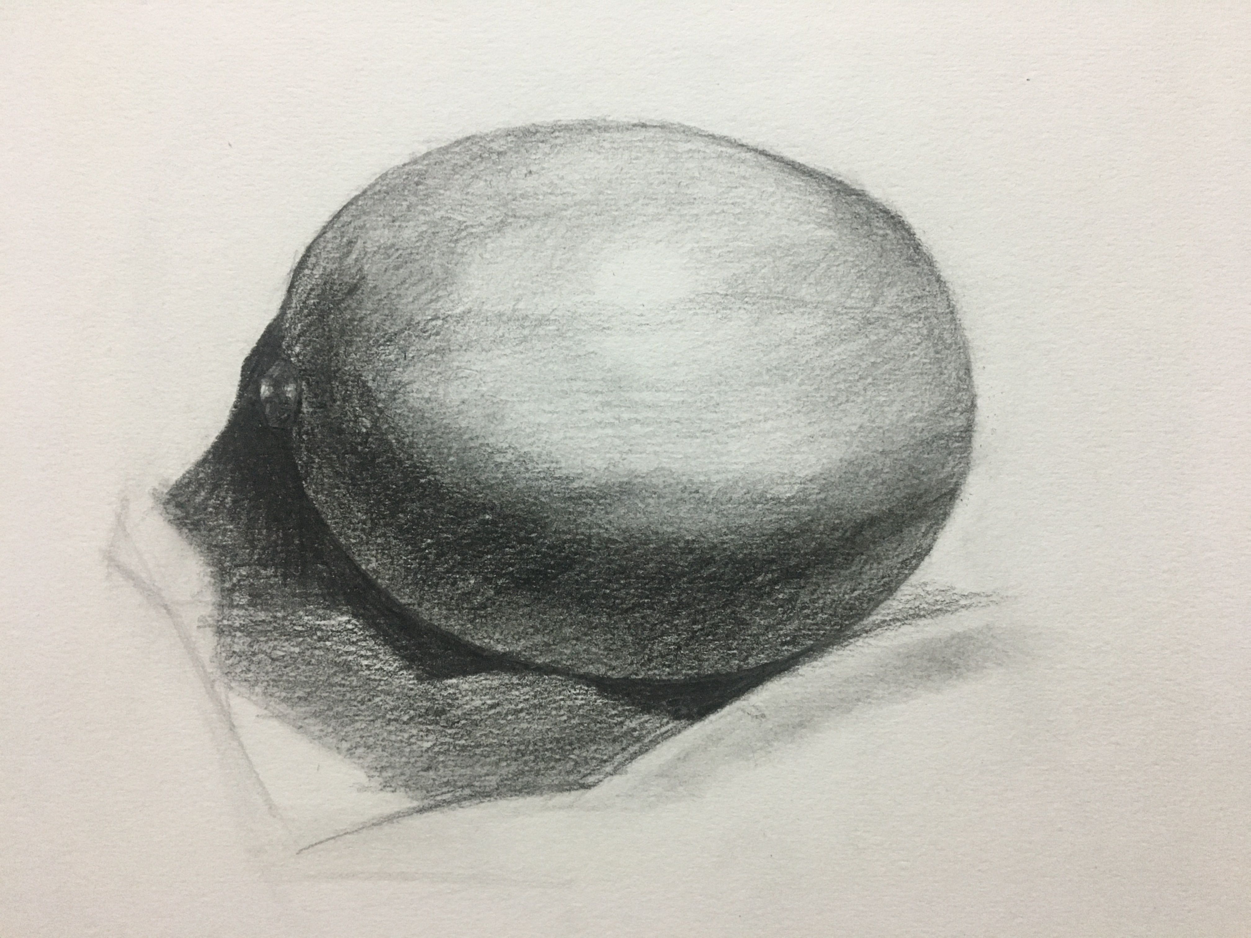 铅笔-素描静物单体系列教程-柠檬来源于此课程讲师:大军2021-07-17 00