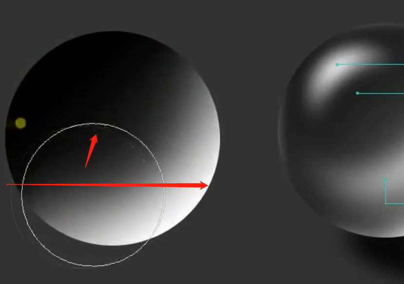 ps-透明球体光影绘制