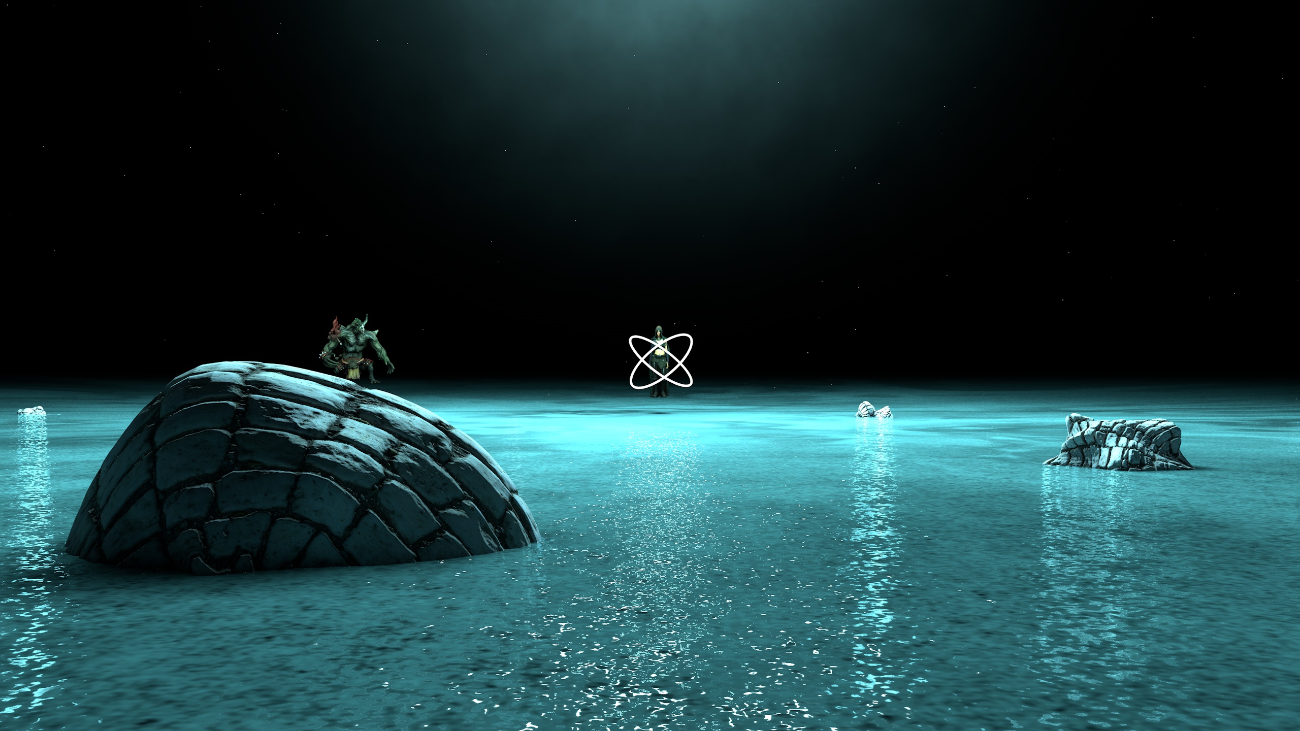 c4d-科幻场景:迷雾