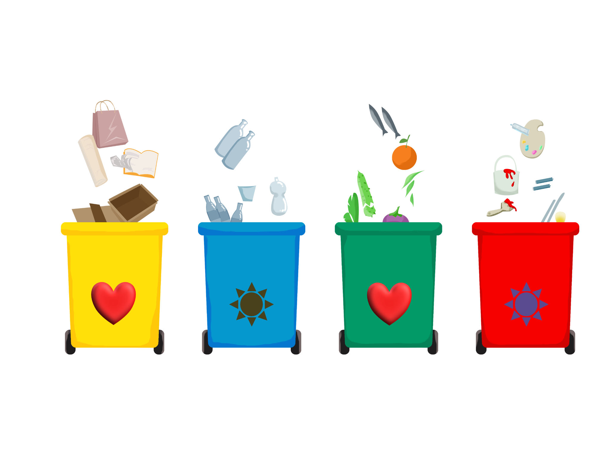 affinitydesigner符号工具垃圾桶标志