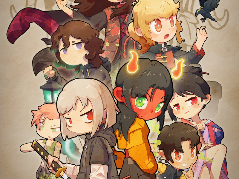 BLOOD ON THE CLOCKTOWER · 「暗流涌动」,原创作品,绘画插画,Bottle瓶仔 - 虎课网
