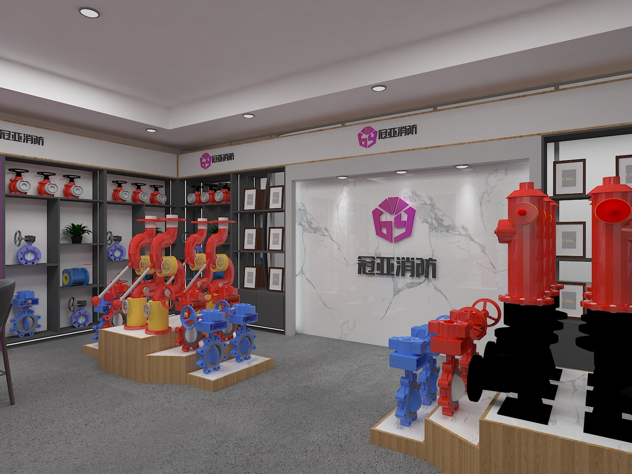 机械展厅设计,原创作品,室内设计,darling is feed - 虎课网