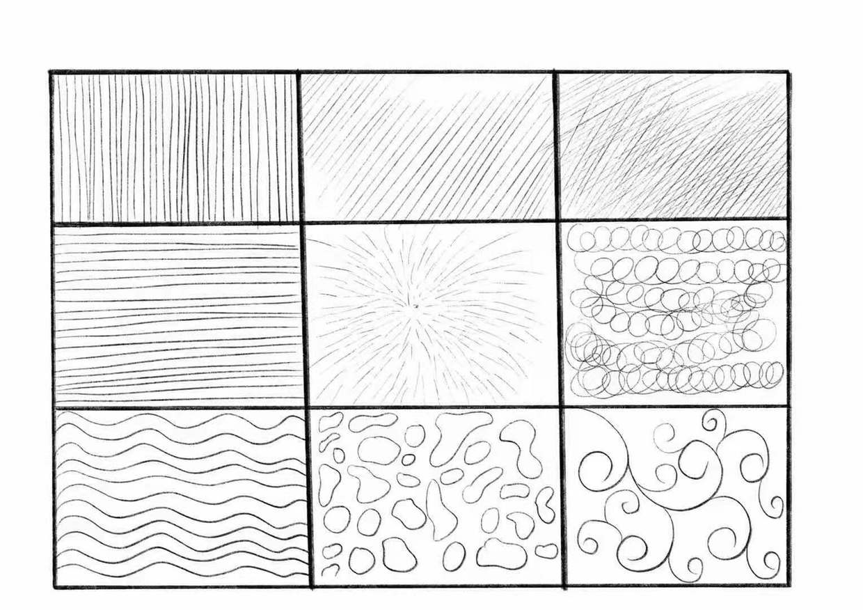 画线练习,临摹作品,学生专区,151***021 - 虎课网
