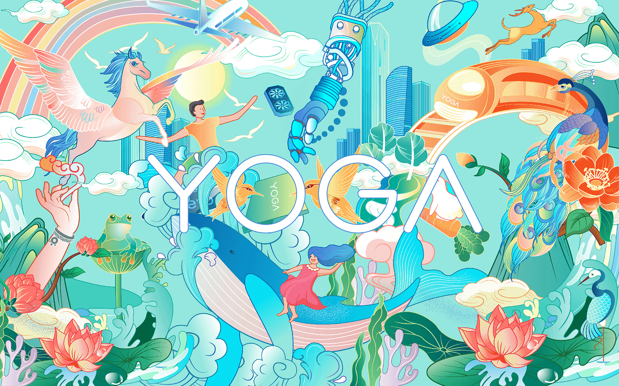 炫彩插画设计2021年上半年作品集