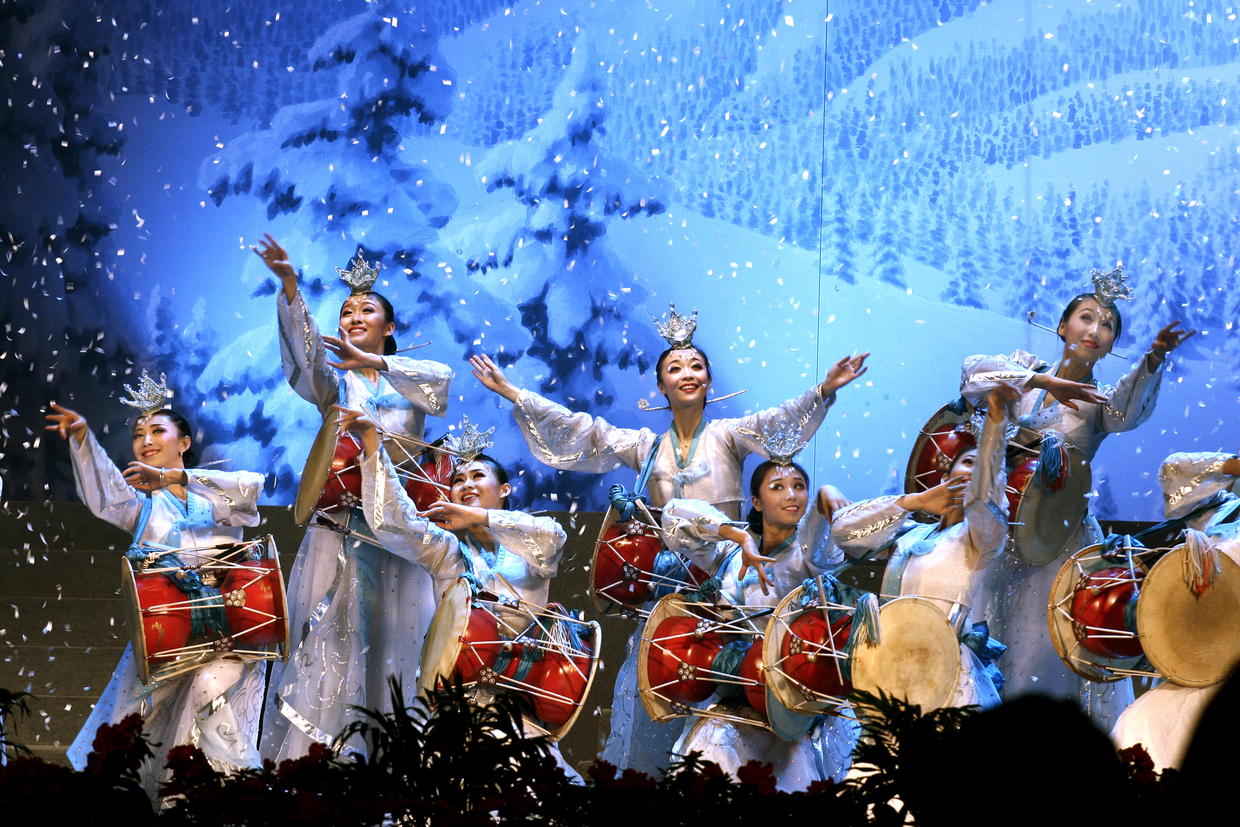 长鼓舞,原创作品,摄影艺术,山下石 - 虎课网