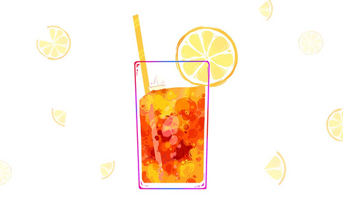 SAI绘画-柠檬红茶的季节