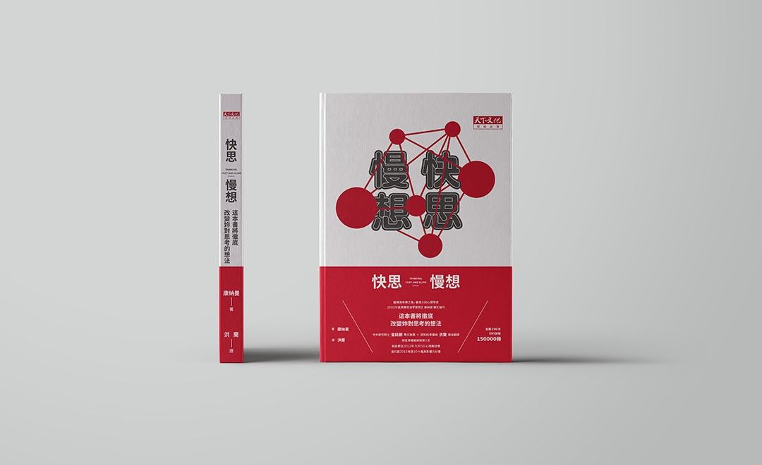 ai-快思慢想书籍封面设计