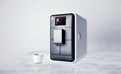  C4D-咖啡机建模渲染