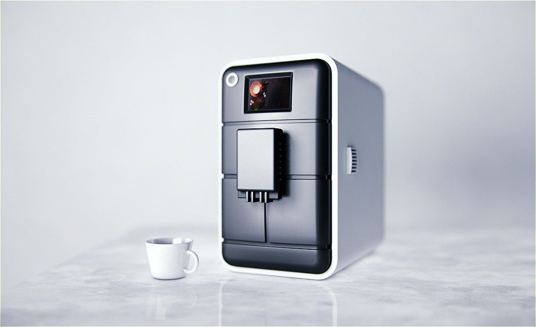 C4D-咖啡机建模渲染上集