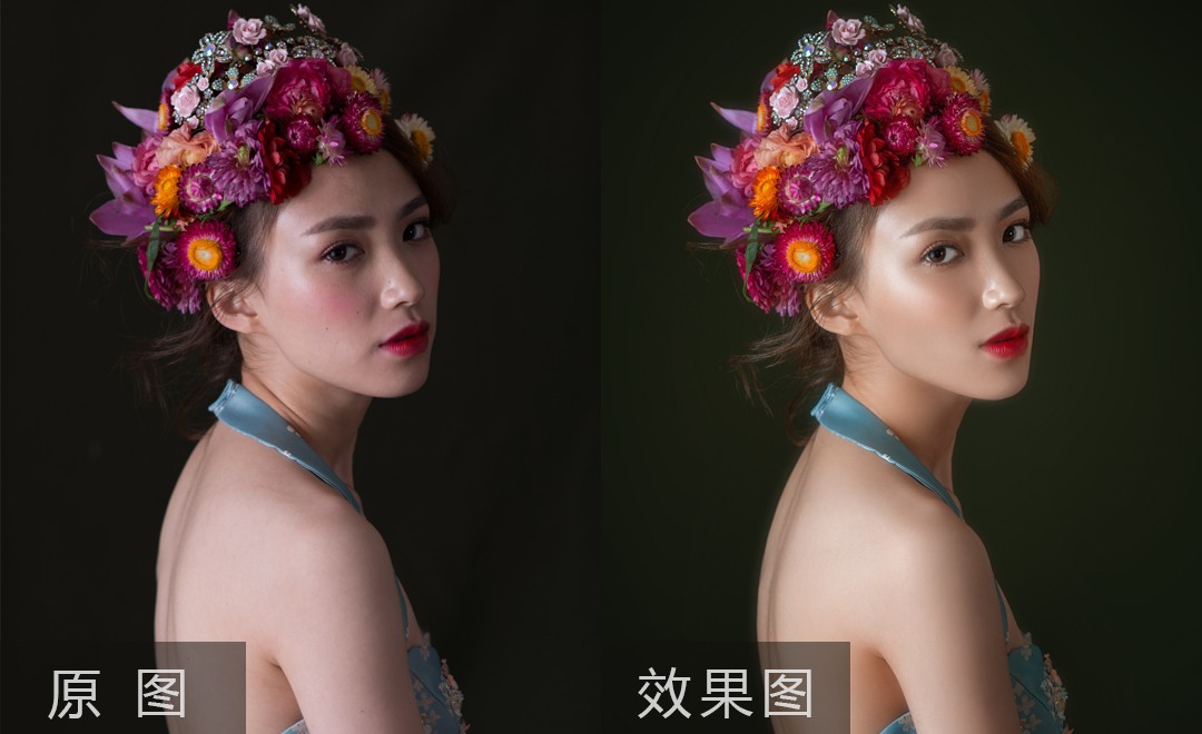 PS-室内油画感人像精修 - 摄影艺术教程_PS（CC2015) - 虎课网