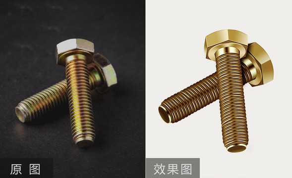 PS-五金铜螺丝产品精修