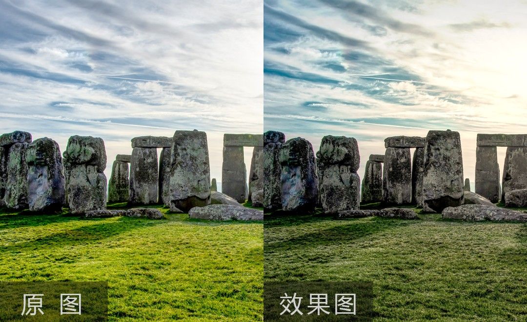 Affinity Photo-巨石阵的HDR特效