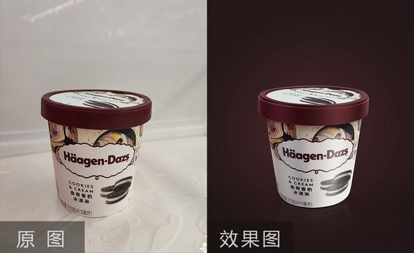 PS-冰淇淋产品精修