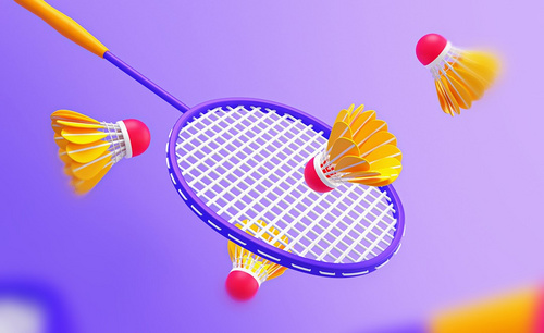 Blender-羽毛球建模渲染