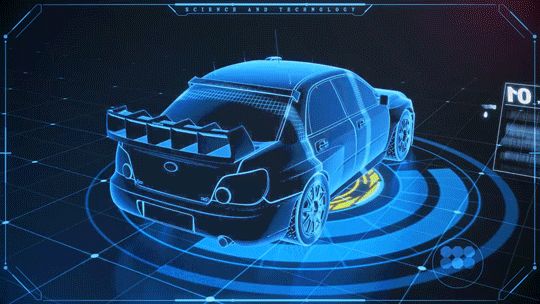 AE-C4D-汽车可视化动画