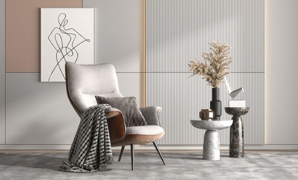 C4D+OC-高品质室内沙发渲染