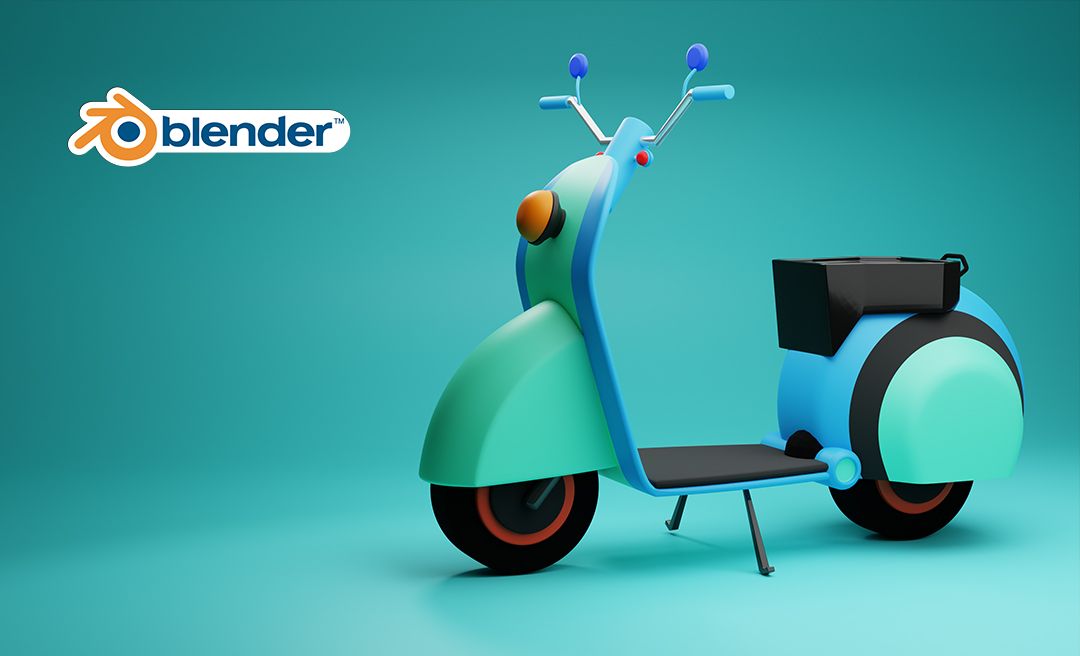 Blender-卡通材质电动车制作