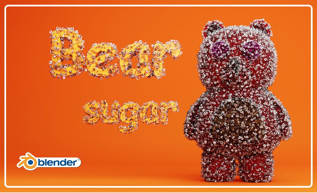 Blender-建模篇-小熊软糖