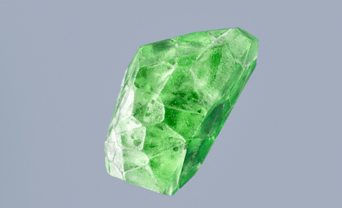C4D+阿诺德-绿宝石原石建模渲染